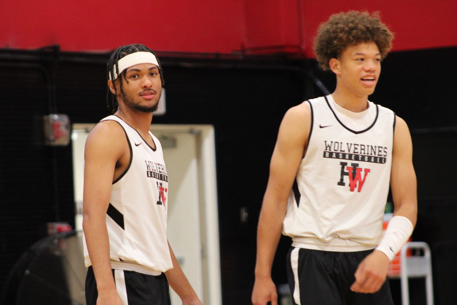 Christian Horry (left) and Trent Perry of Harvard-Westlake.